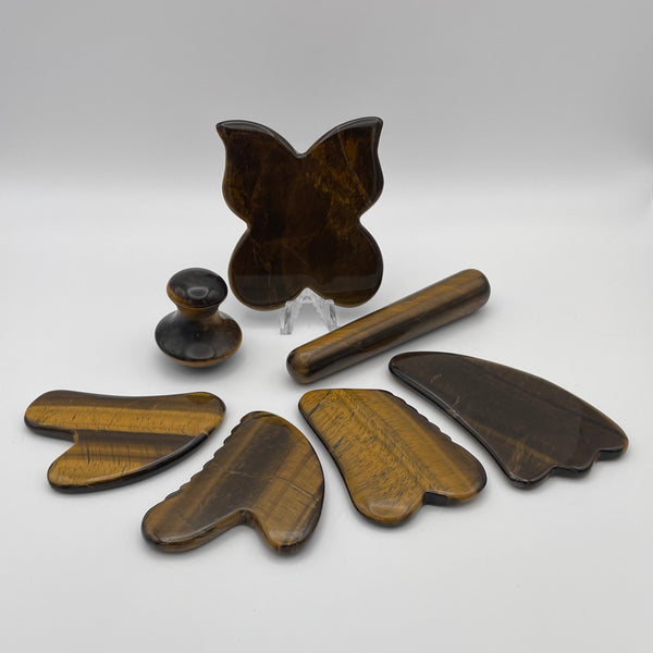 Tiger Eye Gua Sha Facial Tools