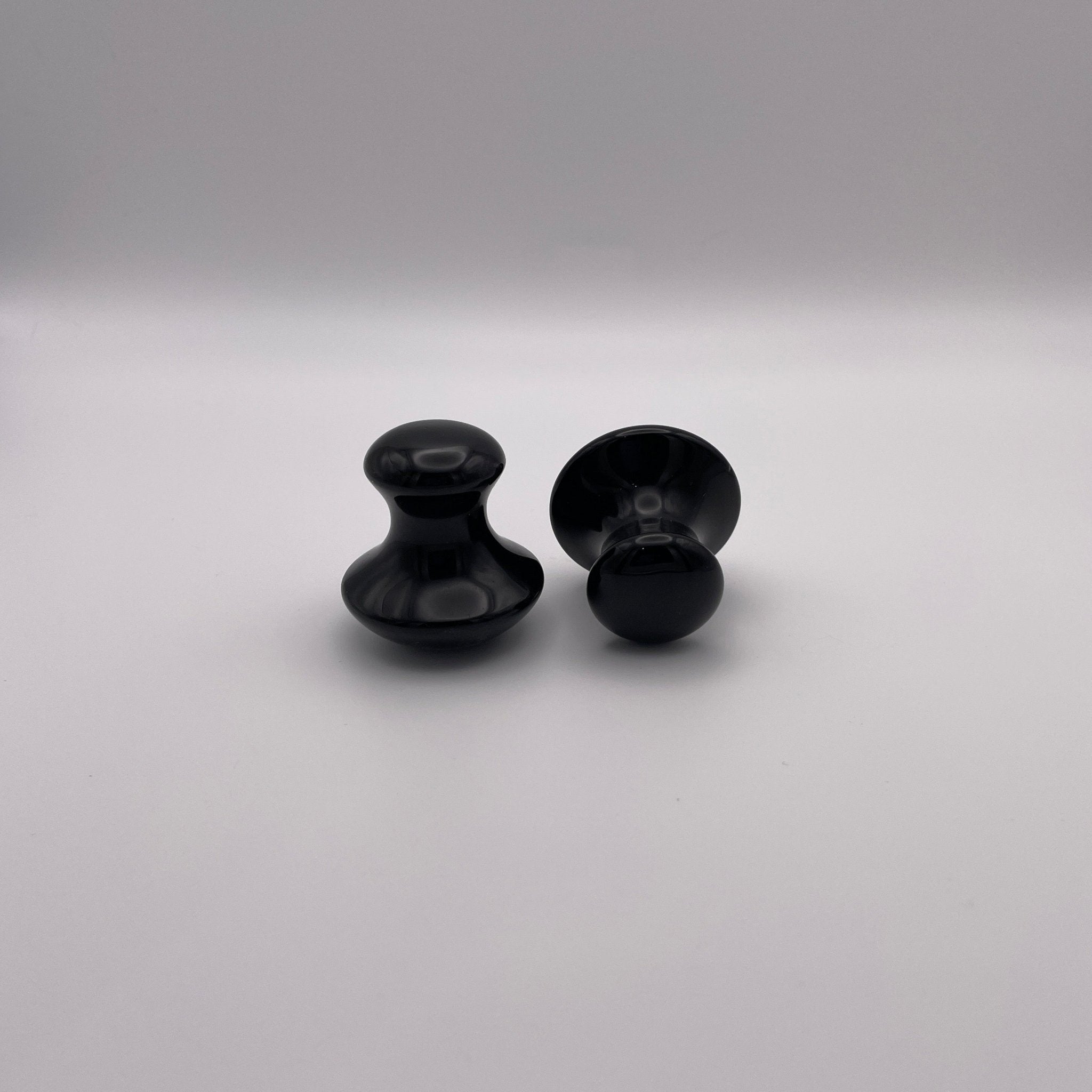 Black Obsidian Gua Sha Facial Tools - Mystic Obsessions