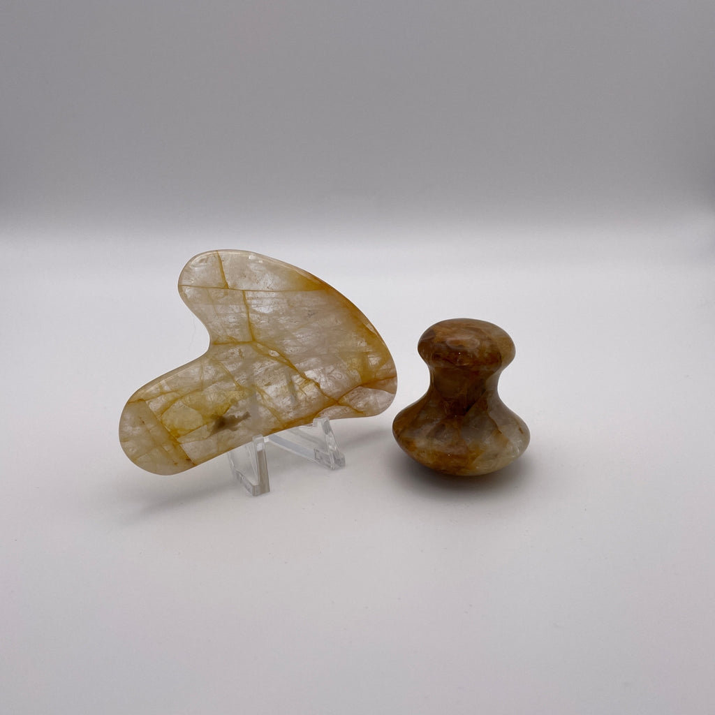 Citrine Gua Sha Facial Tools - Mystic Obsessions