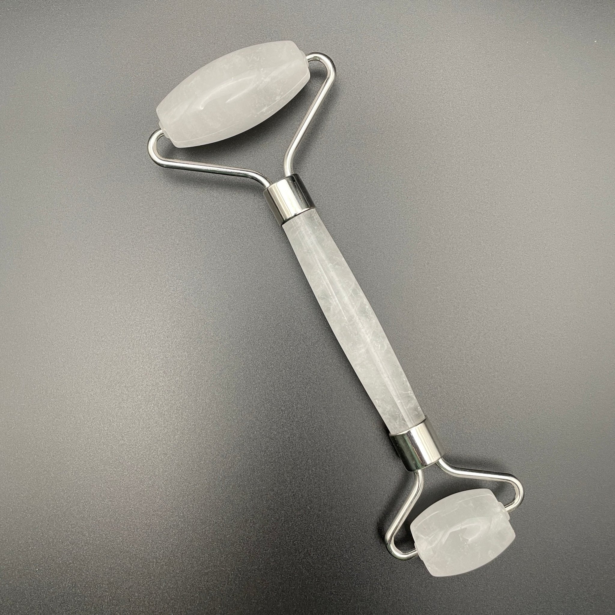 Clear Quartz Facial Roller - Mystic Obsessions