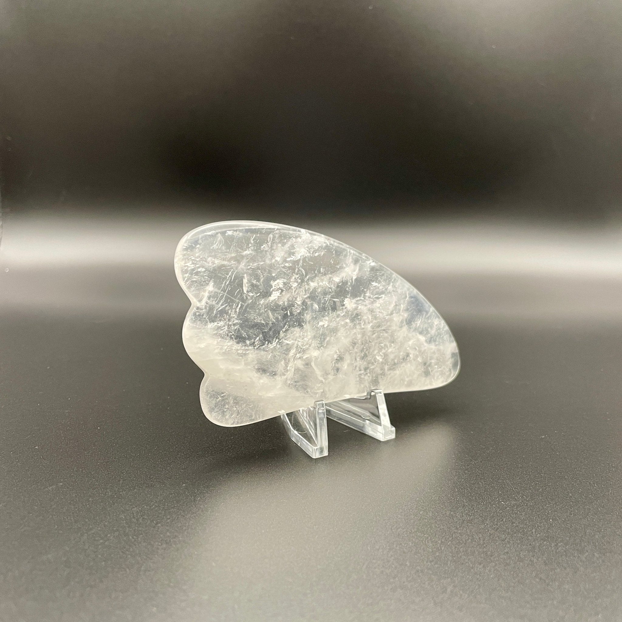 Clear Quartz Gua Sha Facial Tools - Mystic Obsessions