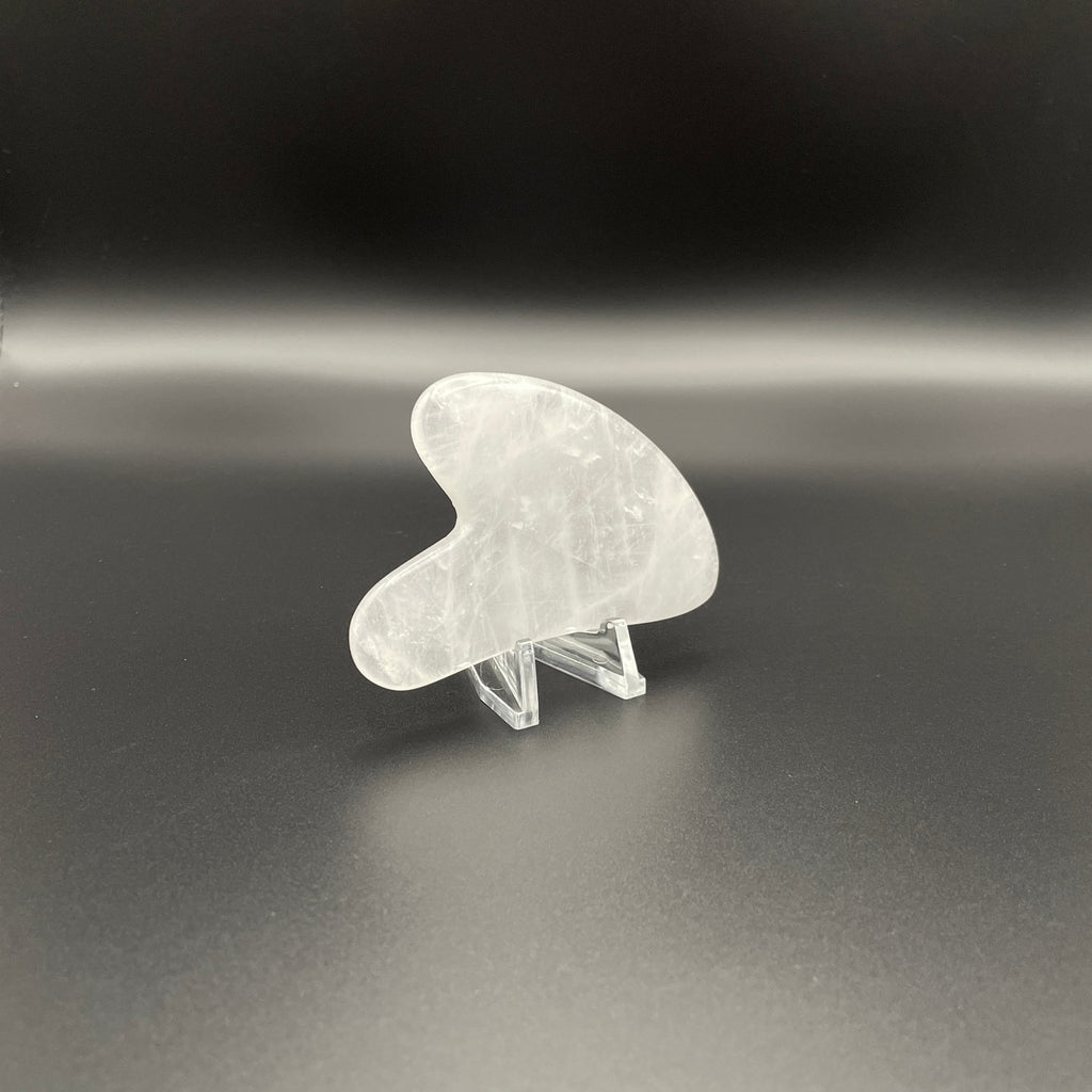Clear Quartz Gua Sha Facial Tools - Mystic Obsessions