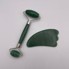 Green Aventurine Facial Roller Gua Sha Combo Sets - Mystic Obsessions