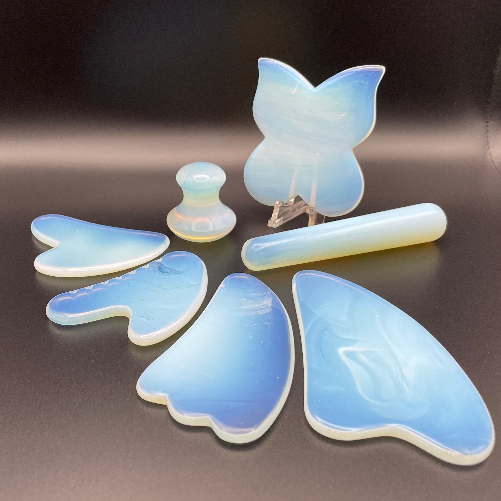 Opalite Gua Sha Facial Tools - Mystic Obsessions
