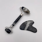 Picasso Jasper Facial Roller Gua Sha Combo Sets - Mystic Obsessions