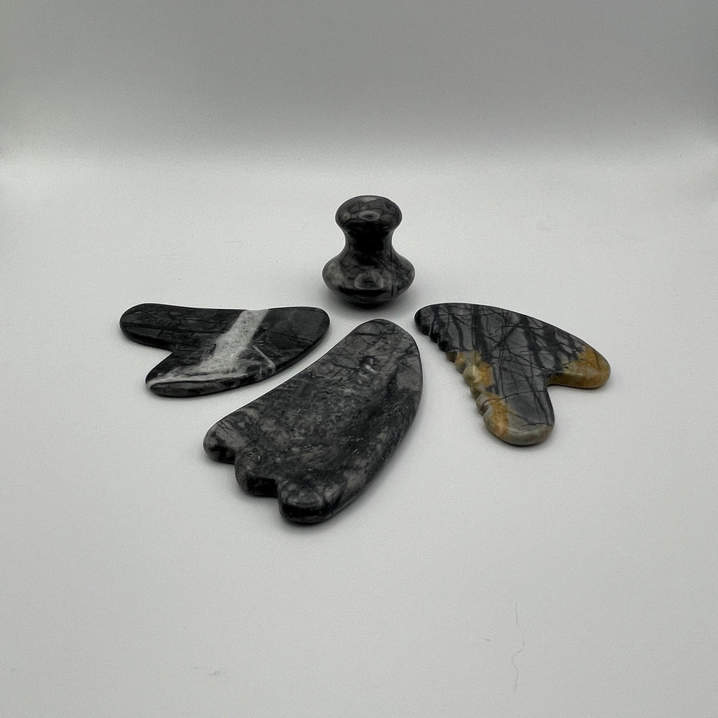 Picasso Jasper Gua Sha Facial Tools - Mystic Obsessions