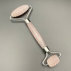 Rose Quartz Facial Roller (spiked) - Mystic Obsessions