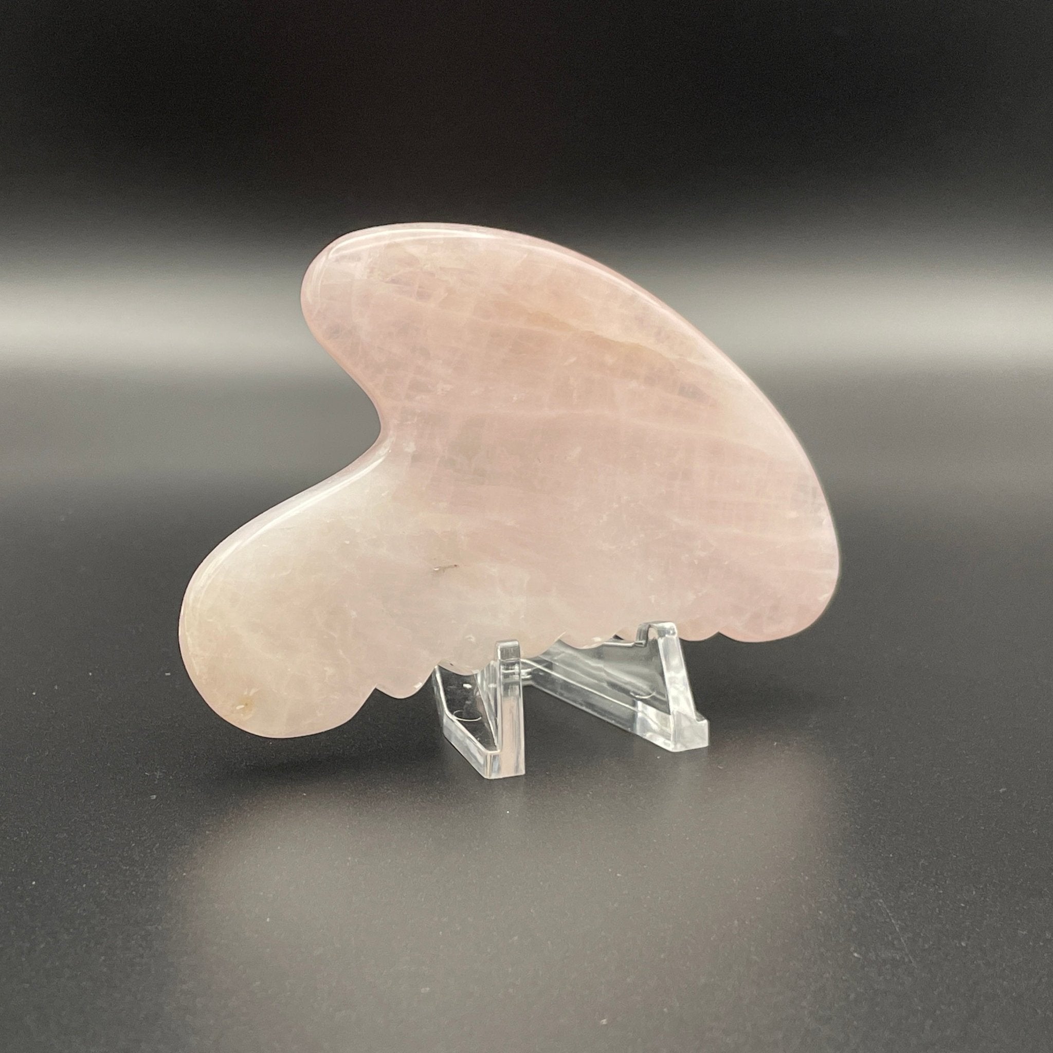 Rose Quartz Gua Sha Facial Tools - Mystic Obsessions