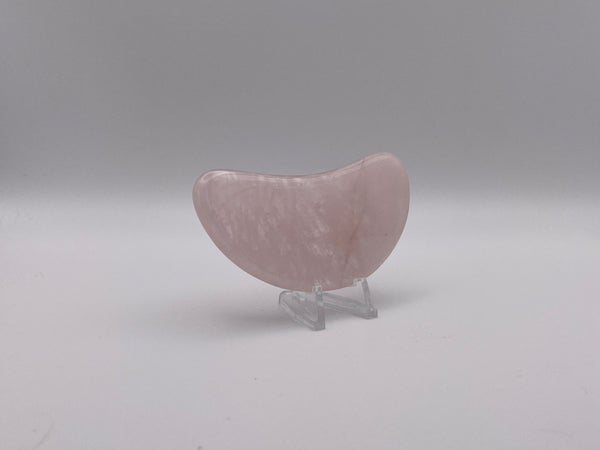 Rose Quartz Gua Sha Facial Tools - Mystic Obsessions