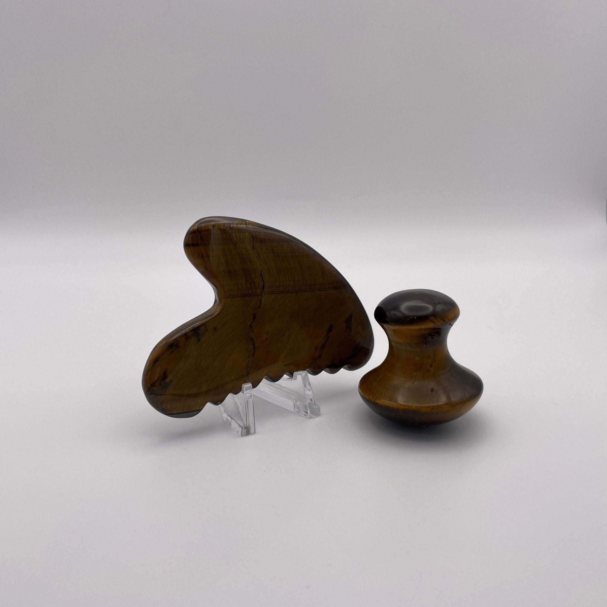 Tiger Eye Gua Sha Facial Tools - Mystic Obsessions