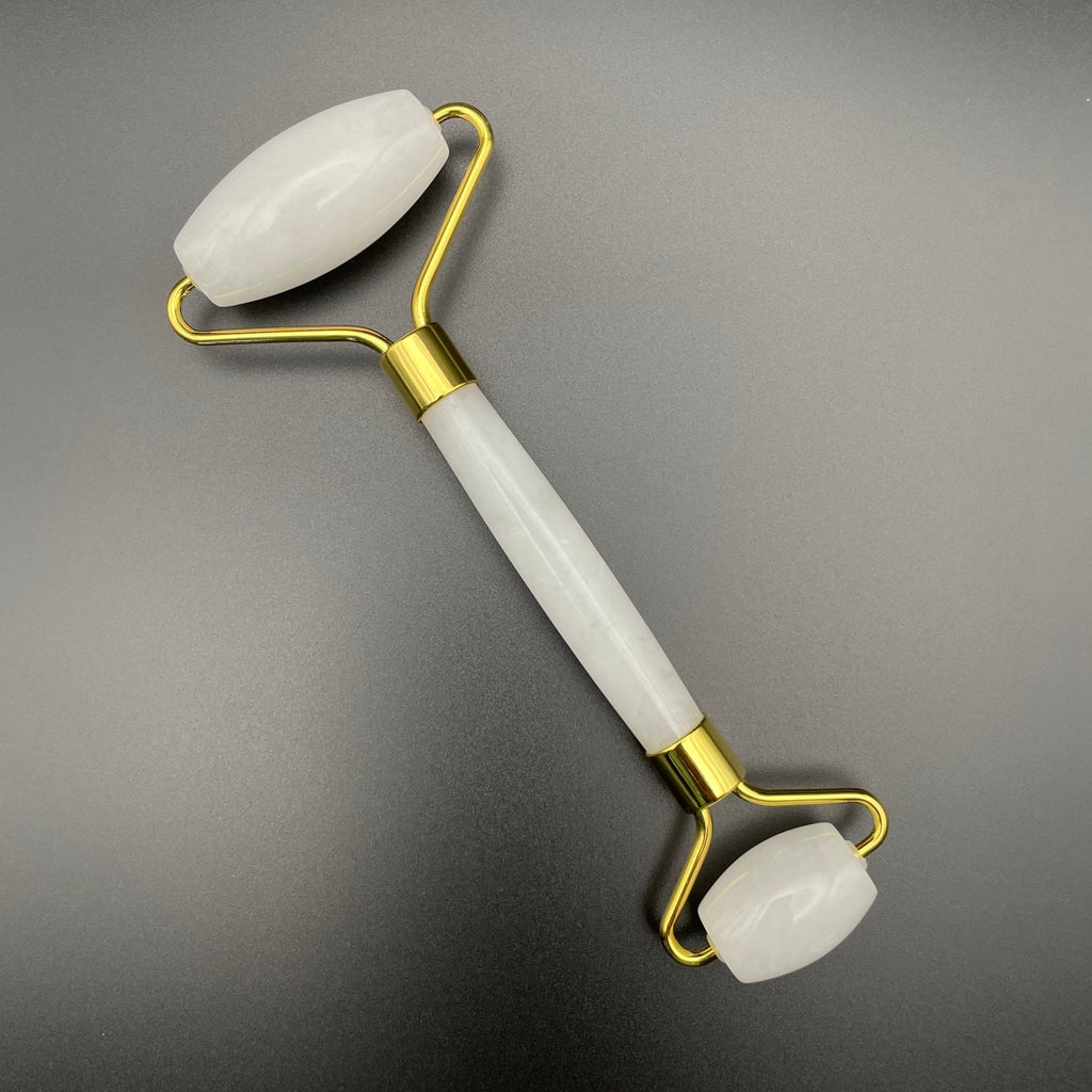 White Jade Facial Roller - Mystic Obsessions