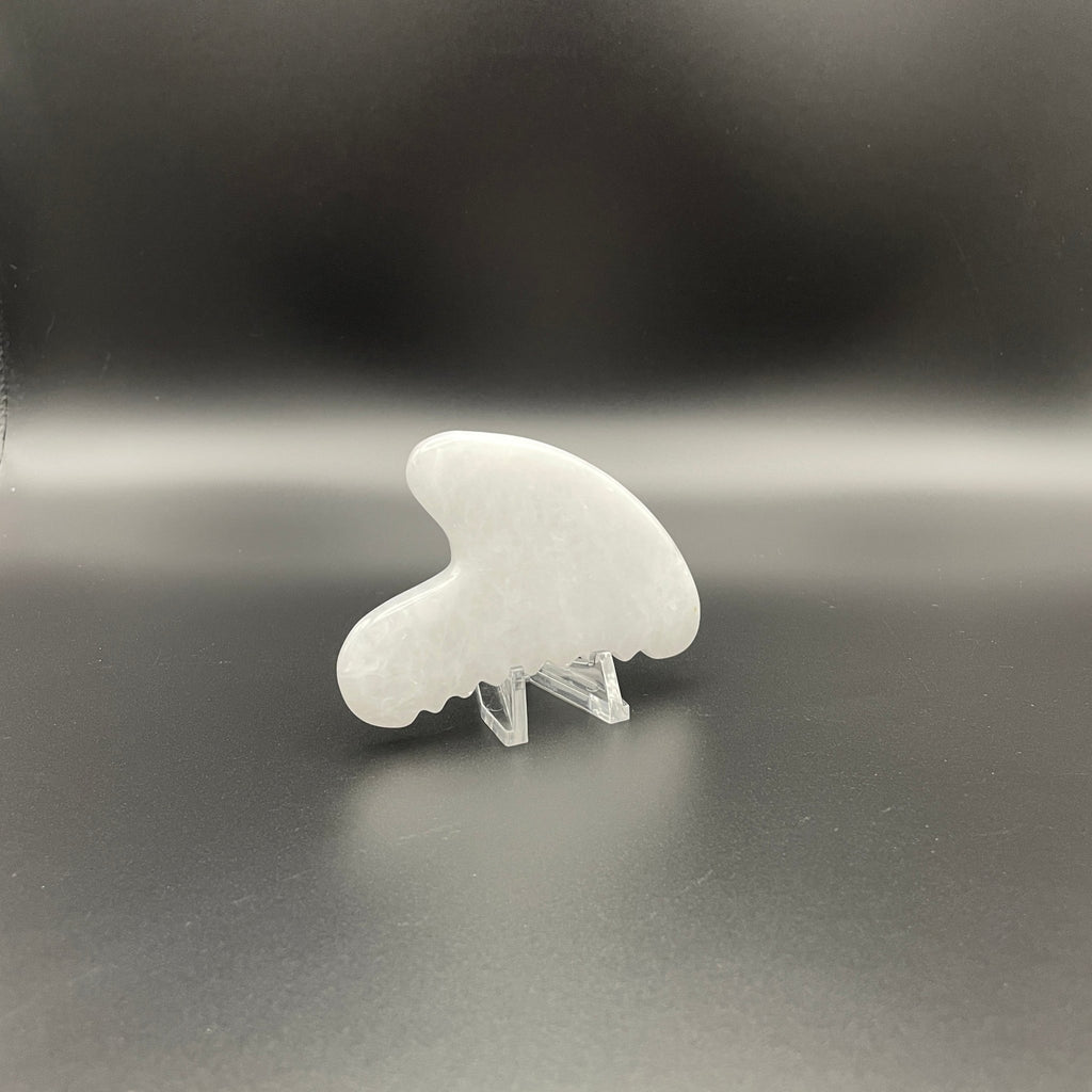 White Jade Gua Sha Facial Tools - Mystic Obsessions