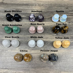 Mushroom Facial Gua Sha Tools (pair) - Mystic Obsessions