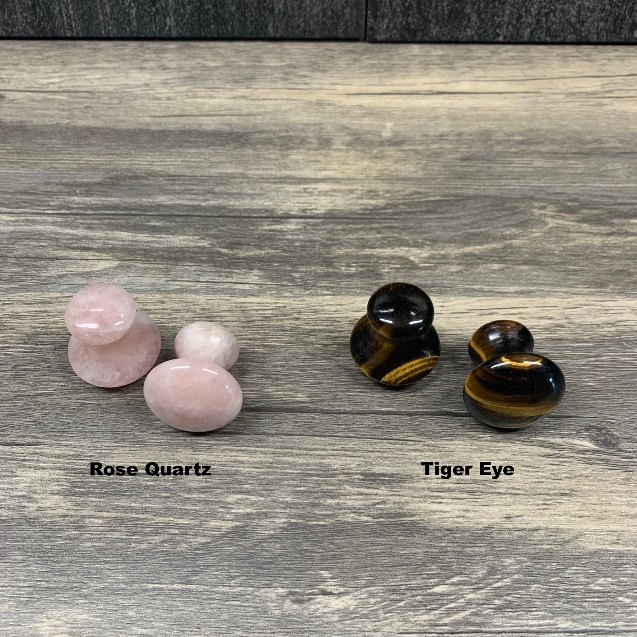 Mushroom Facial Gua Sha Tools (pair) - Mystic Obsessions