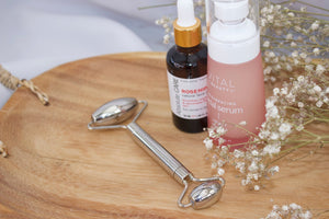 Stainless Steel Roller Gua Sha Combo Set - Mystic Obsessions