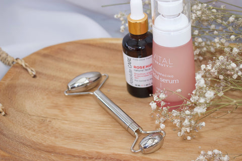 Stainless Steel Roller Gua Sha Combo Set - Mystic Obsessions
